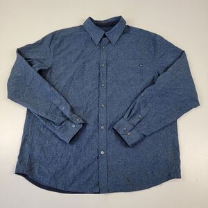 Marmot Long Sleeve Button Down Fishing Vented XL Navy Blue